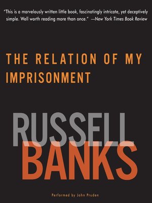 Relation of My Imprisonment - Audiobook